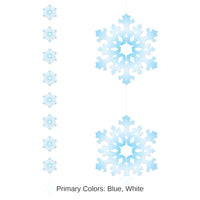 60 Piece Bulk Snowflake Stringers