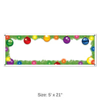 12 Pack Bulk Christmas Holiday Sign Banner