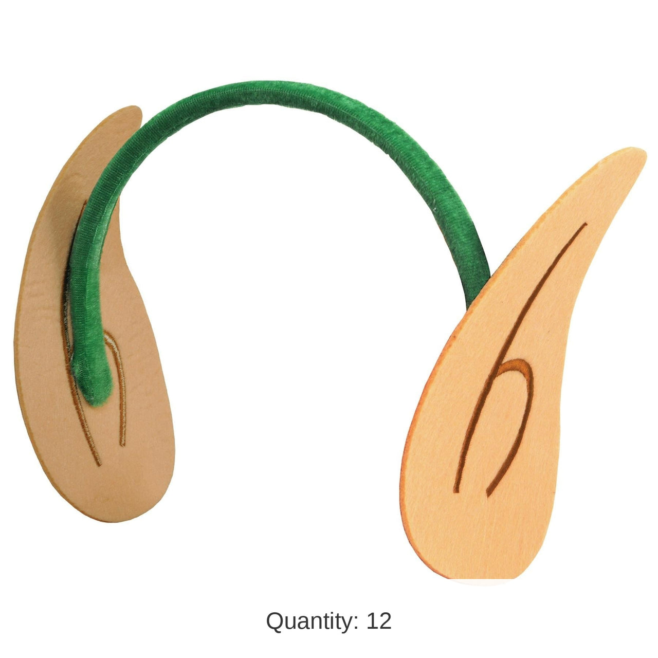 12 Pack Bulk Christmas Elf Ears Headband