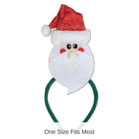 12 Pack Bulk Christmas Santa Headband