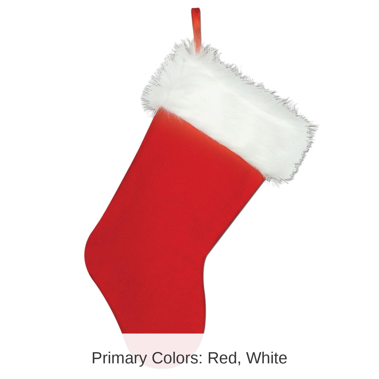 12 Pack Bulk Plush Christmas Stocking