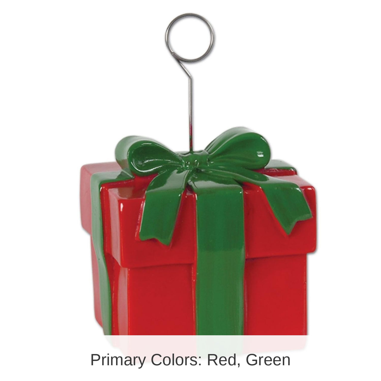 6 Pack Bulk Christmas Gift Box Photo/Balloon Holder