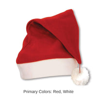 12 Pack Bulk Plush Santa Hat