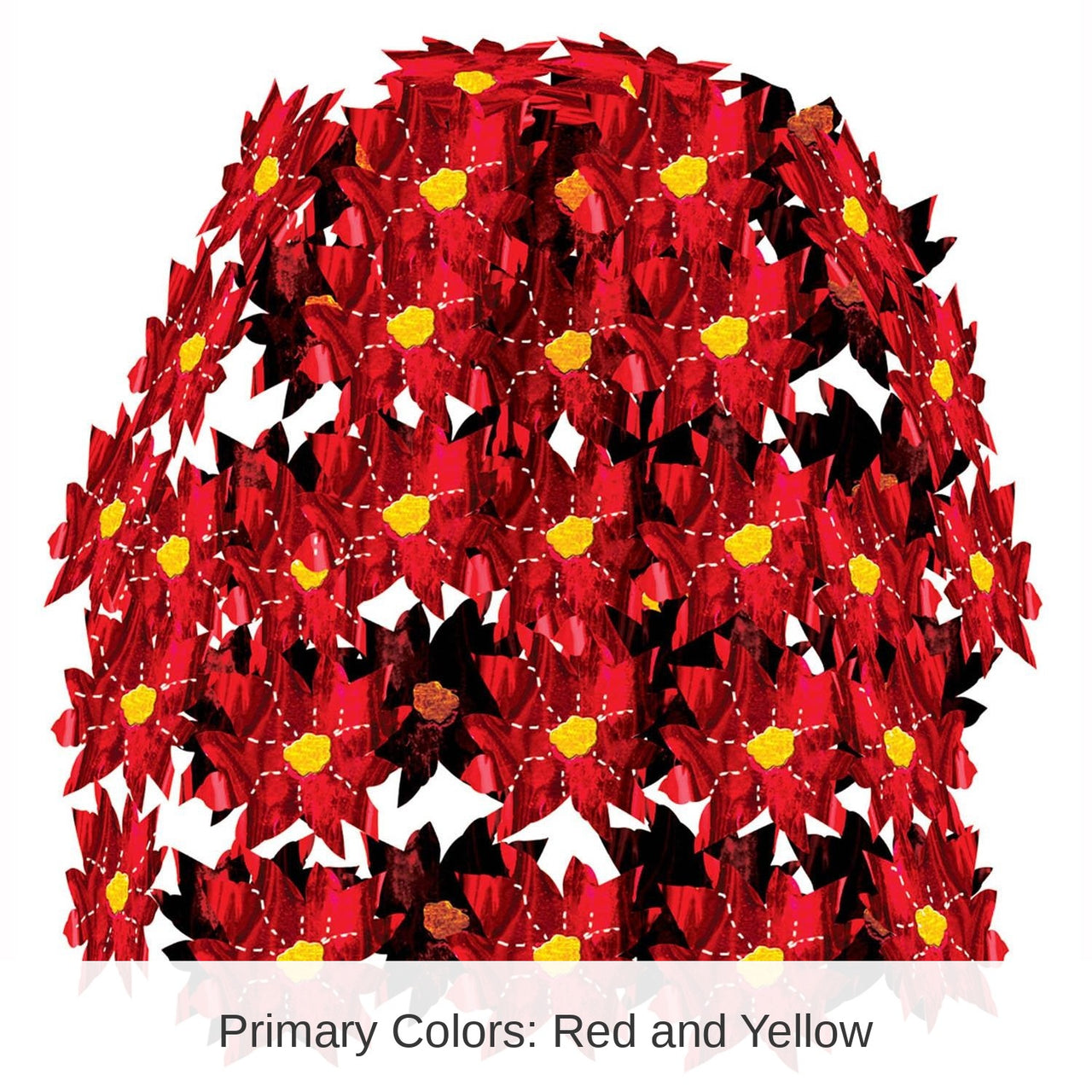 12 Pack Bulk Christmas Poinsettia Cascade