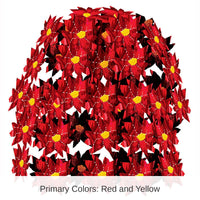12 Pack Bulk Christmas Poinsettia Cascade