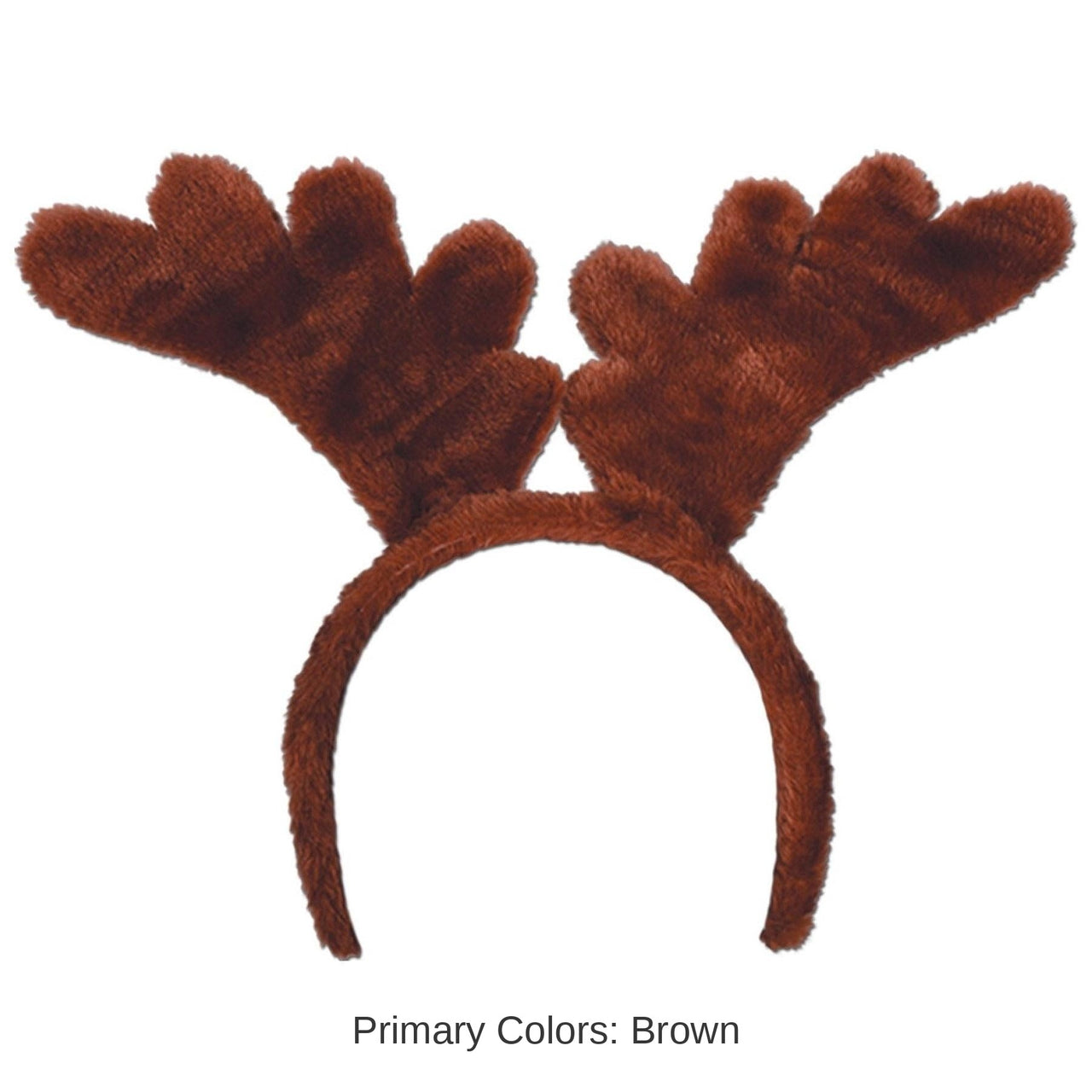 12 Pack Bulk Christmas Soft-Touch Reindeer Antlers