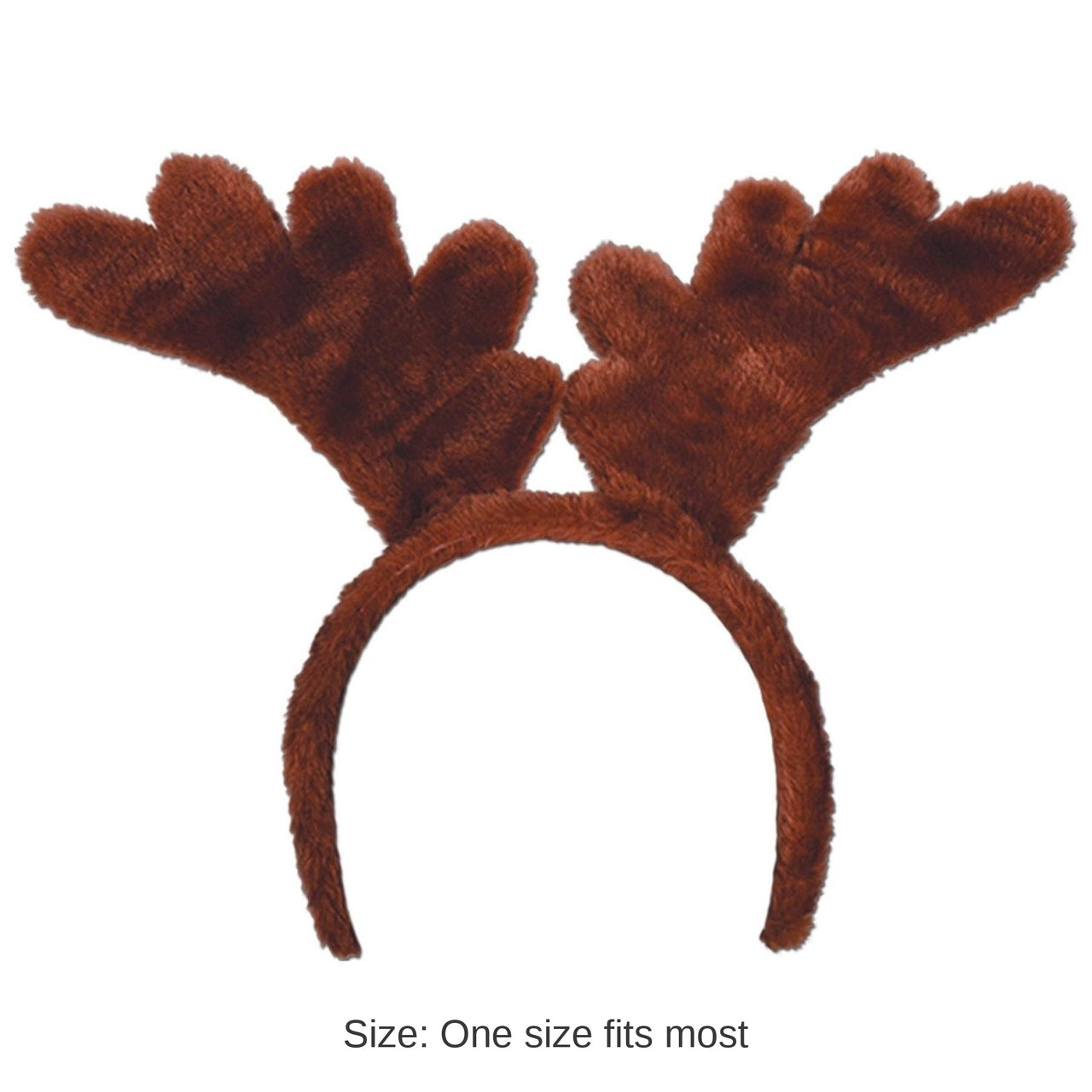 12 Pack Bulk Christmas Soft-Touch Reindeer Antlers