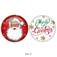 24 Pack Bulk Christmas Buttons