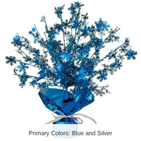 12 Pack Bulk Christmas Snowflake Centerpiece