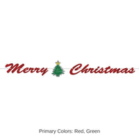 12 Pack Bulk Merry Christmas Streamer