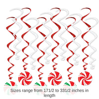 72 Pack Bulk Christmas Peppermint Whirls