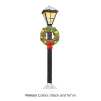 4 Pack Bulk 3-D Christmas Lamppost Prop