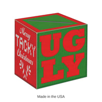 6 Pack Bulk Christmas Ugly Sweater Ballot Box with 10 Ballots