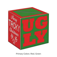 6 Pack Bulk Christmas Ugly Sweater Ballot Box with 10 Ballots
