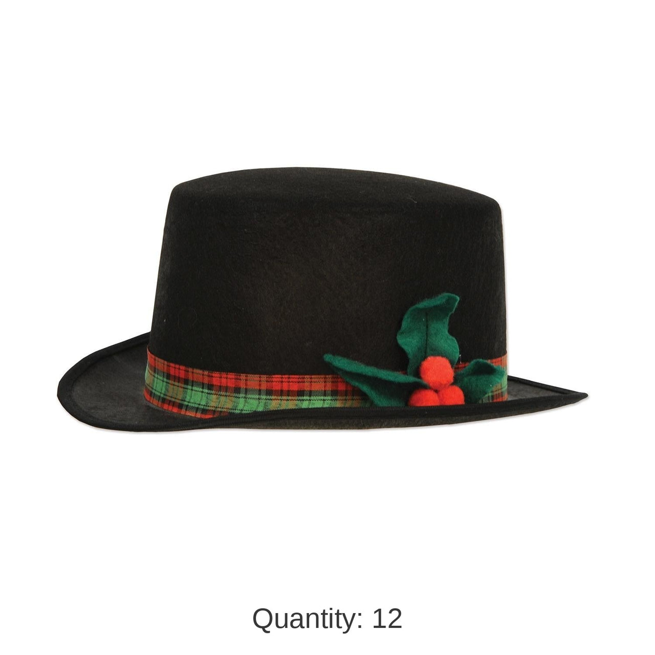 12 Pack Bulk Christmas Caroler Hat