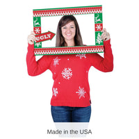 12 Pack Bulk Christmas Ugly Sweater Photo Fun Frame