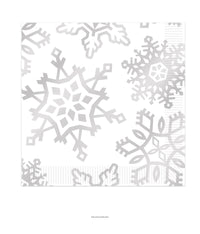 192 Pack Bulk Snowflake Luncheon Napkins
