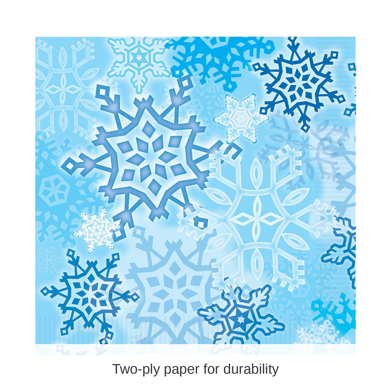 192 Pack Bulk Snowflake Paper Luncheon Napkins