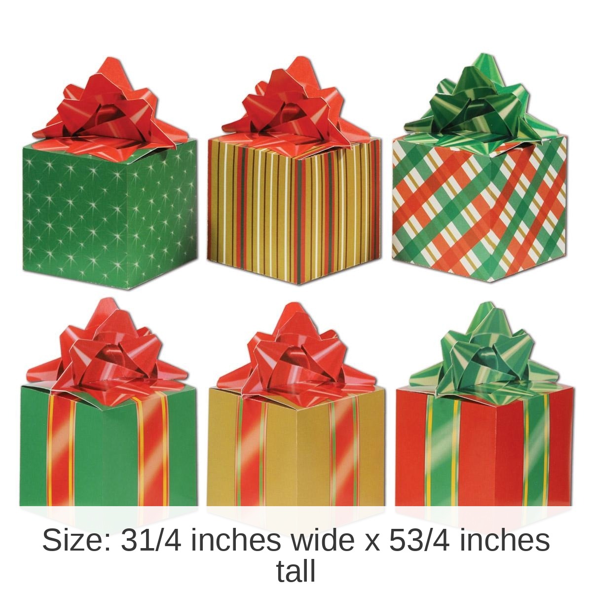 36 Pack Bulk Christmas Favor Boxes