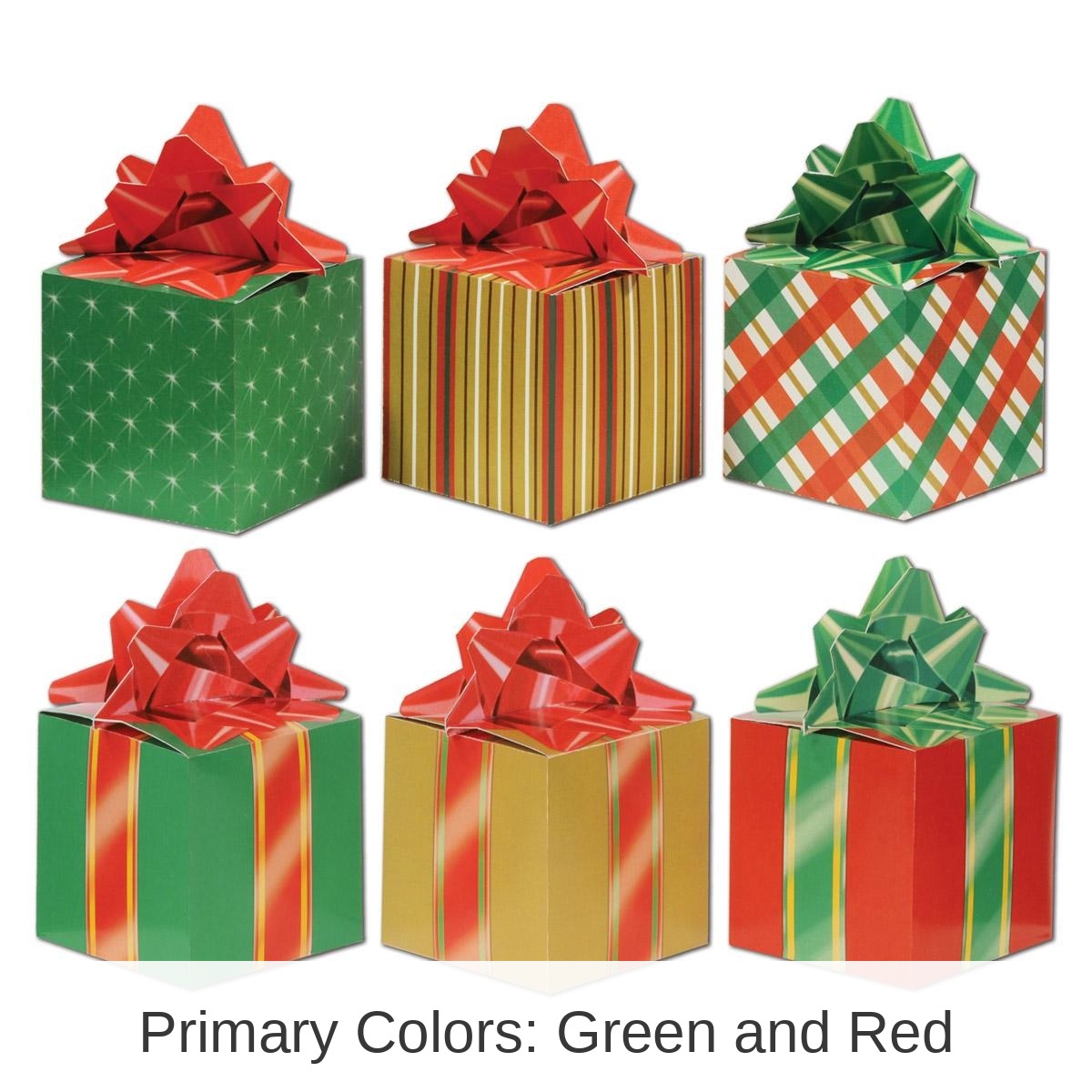 36 Pack Bulk Christmas Favor Boxes
