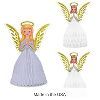 36 Pack Bulk Vintage Christmas Angel Centerpiece Set