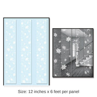 36 Pack Bulk Christmas Snowflake Party Panels