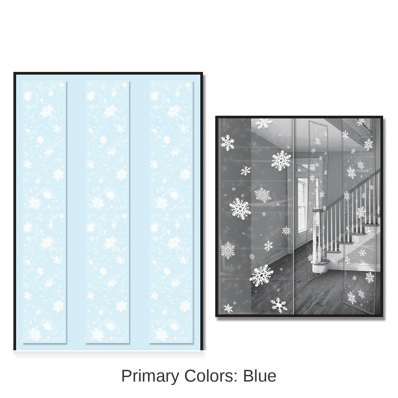 36 Pack Bulk Christmas Snowflake Party Panels