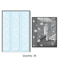36 Pack Bulk Christmas Snowflake Party Panels