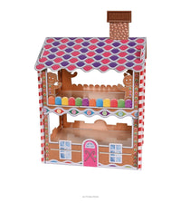 12 Pack Bulk Gingerbread House Treat Stand