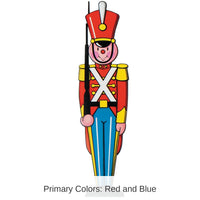 24 Pack Bulk Christmas Toy Soldier Cutout