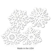 48 Pack Bulk Christmas Packaged Snowflake Cutouts