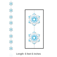 12 Pack Bulk Christmas Snowflake Stringer