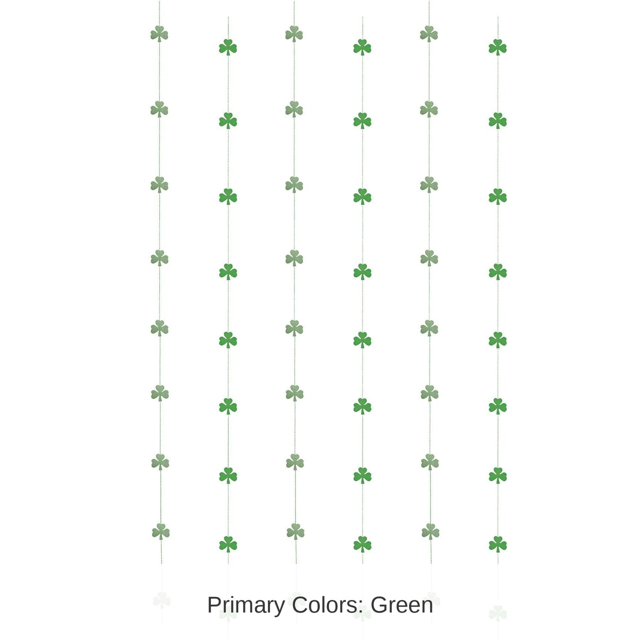 72 Piece Bulk St. Patrick's Day Shamrock Stringers