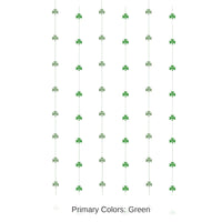 72 Piece Bulk St. Patrick's Day Shamrock Stringers