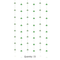 72 Piece Bulk St. Patrick's Day Shamrock Stringers
