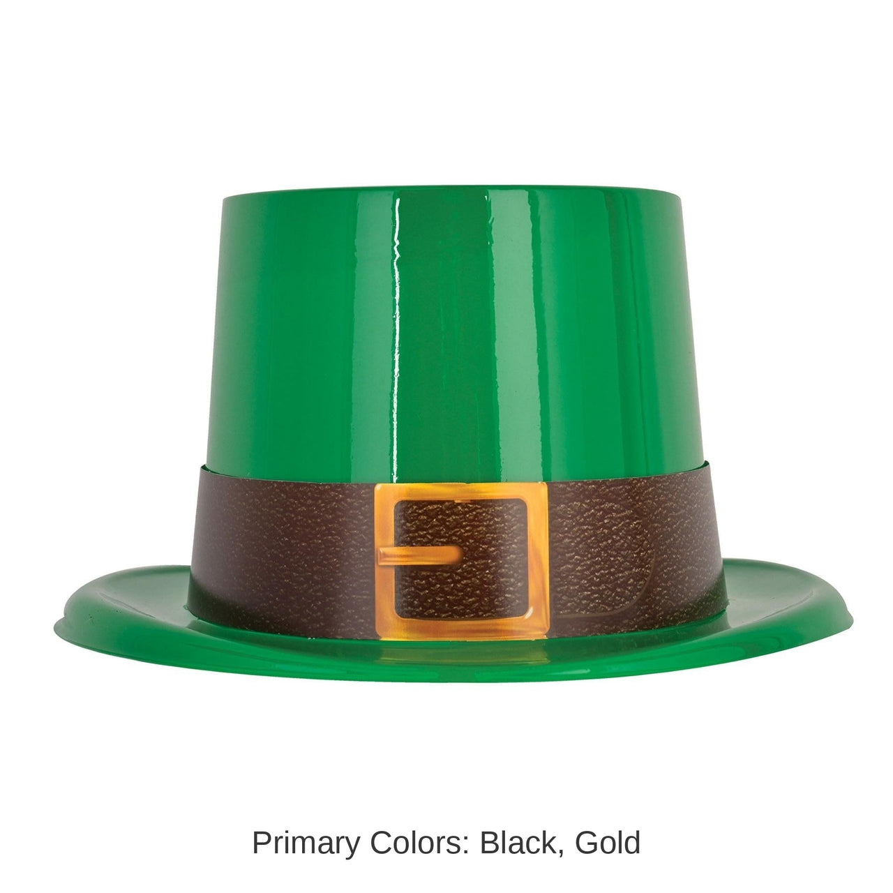 25 Pack Bulk St. Patrick's Day Plastic Leprechaun Top Hat