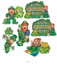 72 Pack Bulk St Patrick's Day Cutouts
