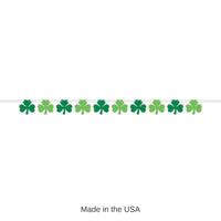 12 Pack Bulk St. Patrick's Day Shamrock Streamer