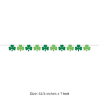12 Pack Bulk St. Patrick's Day Shamrock Streamer