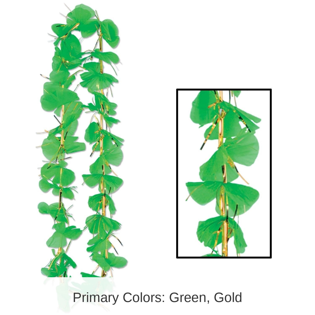 12 Pack Bulk St. Patrick's Day Shamrock Party Lei