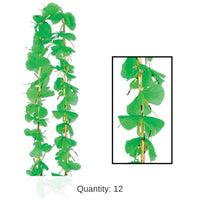 12 Pack Bulk St. Patrick's Day Shamrock Party Lei