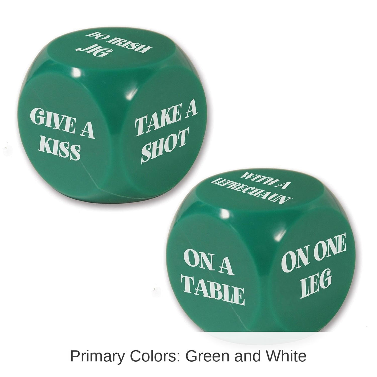 12 Pack Bulk St Patrick Decision Dice Game