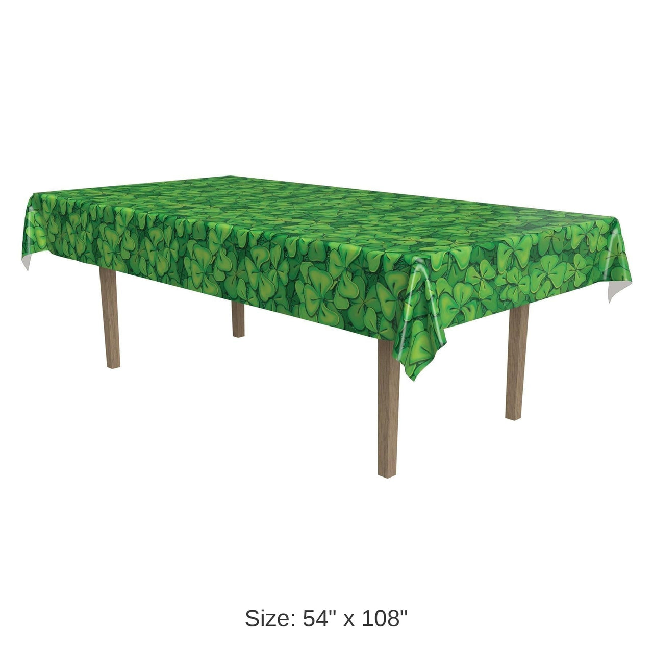12 Pack Bulk St. Patrick's Day Shamrock Tablecover