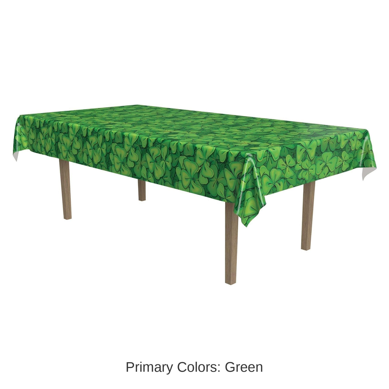 12 Pack Bulk St. Patrick's Day Shamrock Tablecover