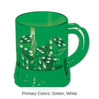 72 Pack Bulk St Pat's Mug Shot with Dice Game
