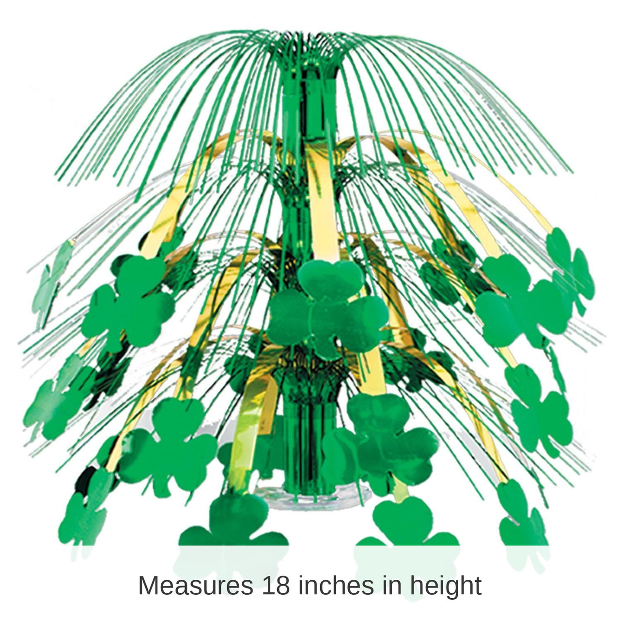 6 Pack Bulk St. Patrick's Day Shamrock Cascade Centerpiece