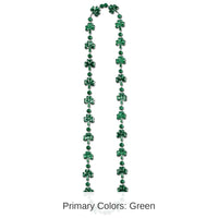 12 Pack Bulk St. Patrick's Day Shamrock Bead Necklaces