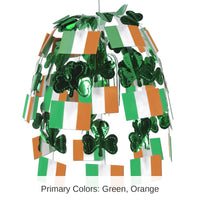 12 Pack Bulk Irish Flag Cascade Party Decoration