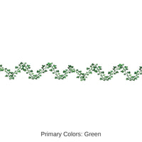 12 Pack Bulk St. Patrick's Day Gleam 'N Flex Shamrock Garland