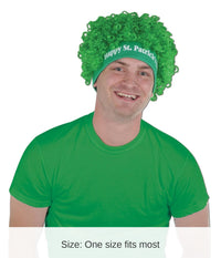 12 Pack Bulk Happy St Patrick's Day Wig